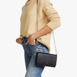 Pristine Tory Burch Black Crossbody